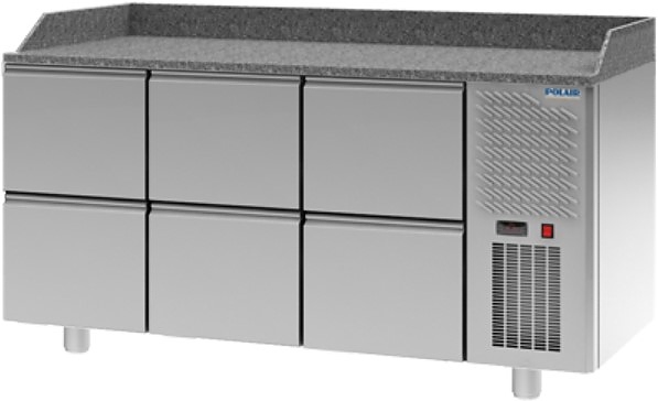 Холодильный стол для пиццы Polair TM3GNpizza-222-G