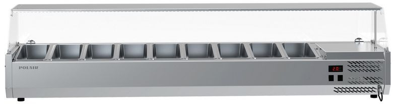 Настольная холодильная витрина Polair VT3vEN 1/3 (A41 SM 2,0-G)