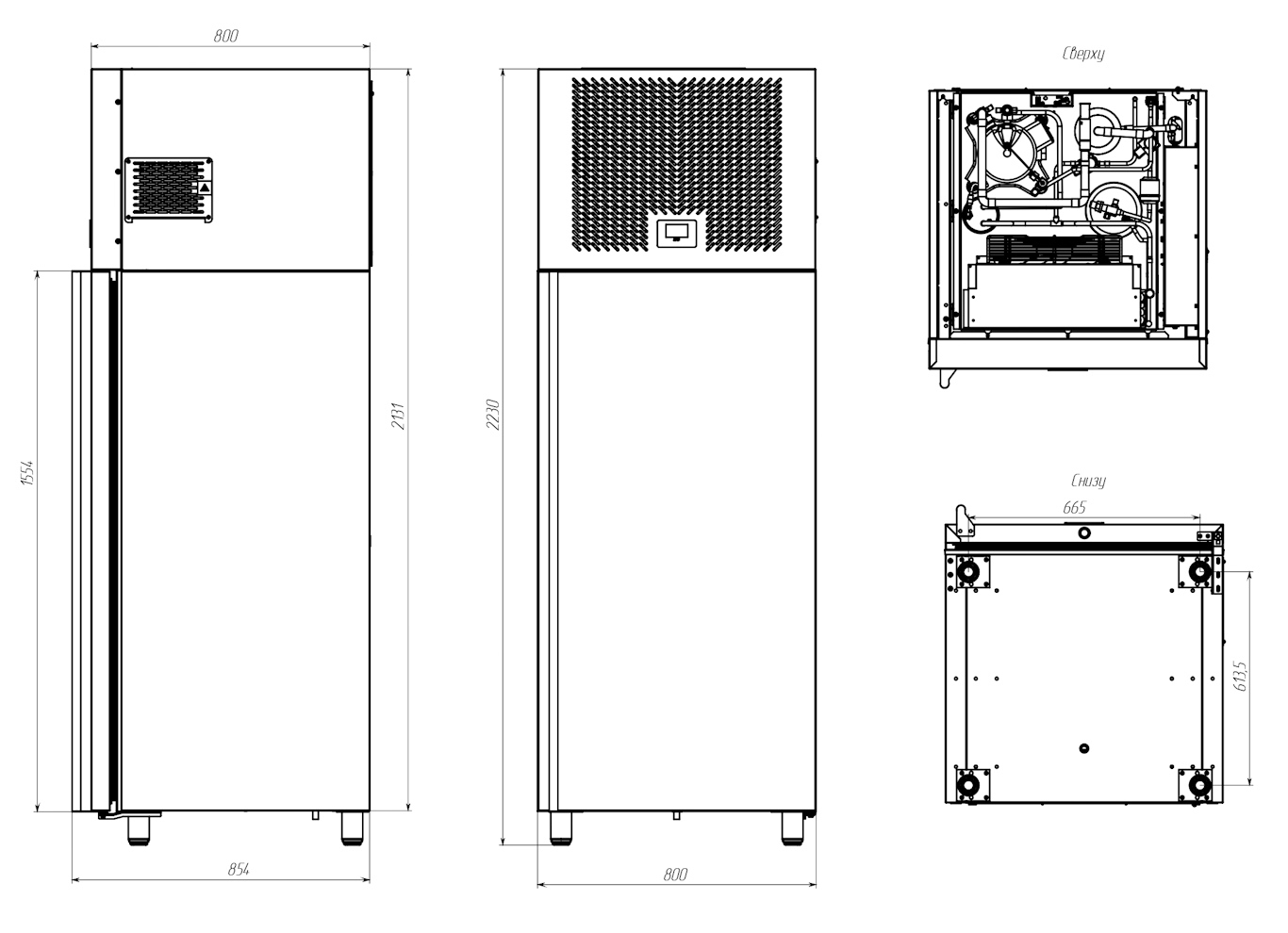 Шкаф шоковой заморозки Polair CRt20-G