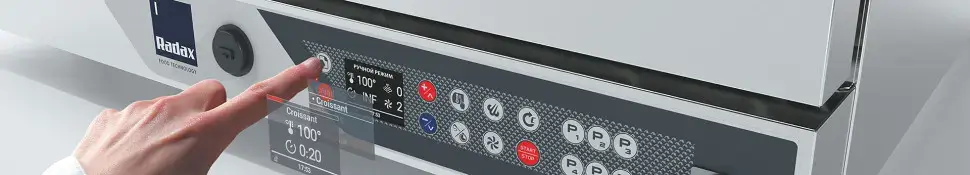 Пароконвектомат Radax Chekhov CC10DGCL с электронным управлением, интеллектуальной системой X Cloud и системой самоочистки