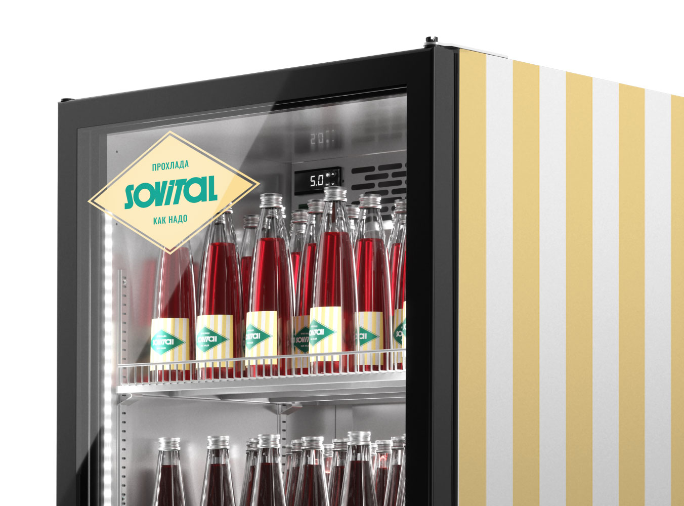 Холодильный шкаф Sovital EAZY 600 FD INDOOR