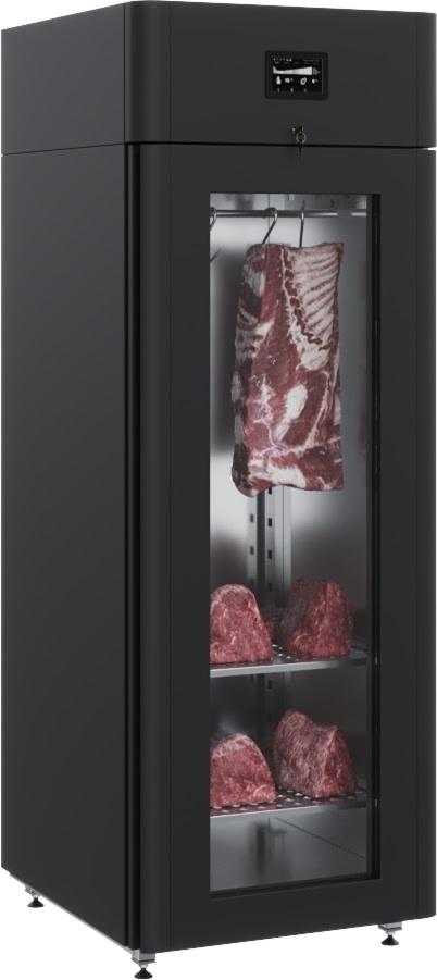 Шкаф для вызревания Polair CS107 Meat Black Тип 2 со стеклом
