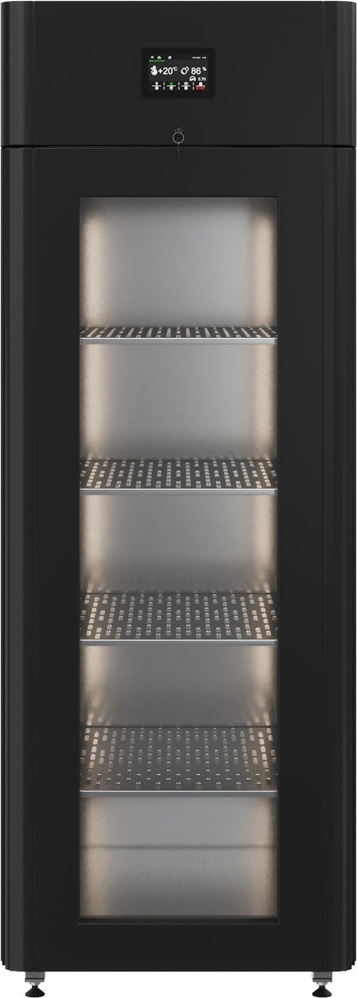 Шкаф для вызревания Polair CS107 Meat Black Тип 2 со стеклом