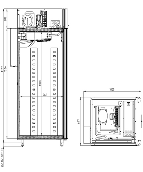Шкаф для вызревания Polair CS107 Bakery Br Тип 1