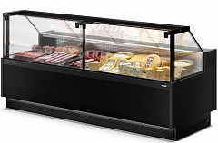 Холодильная витрина Dazzl Galaxy 080 Plug-in 125 TD низкотемпературная (7021-7024, без газлифта, 2 боковины, термометр)
